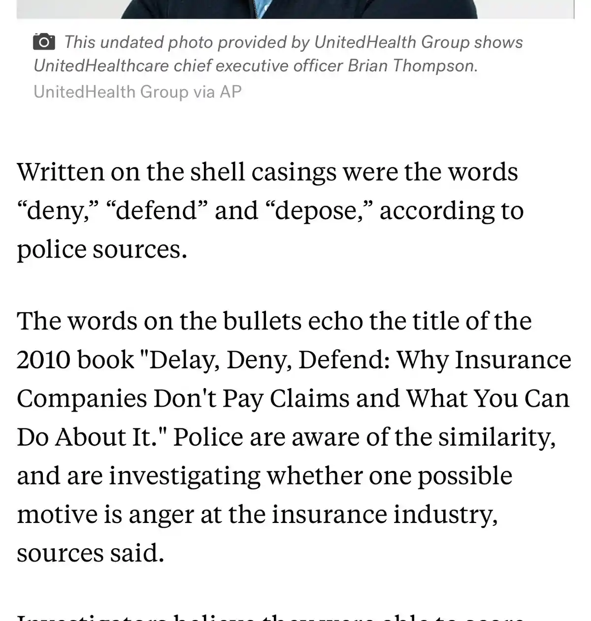 What could possibly be the motives behind this?