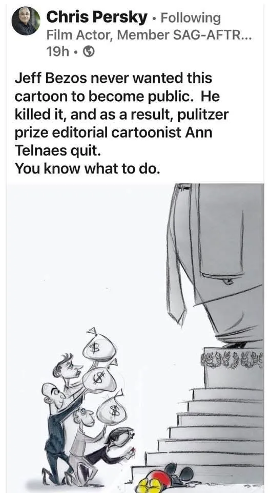 A black-and-white editorial cartoon shows three men struggling to carry large sacks of money up a grand staircase toward a…