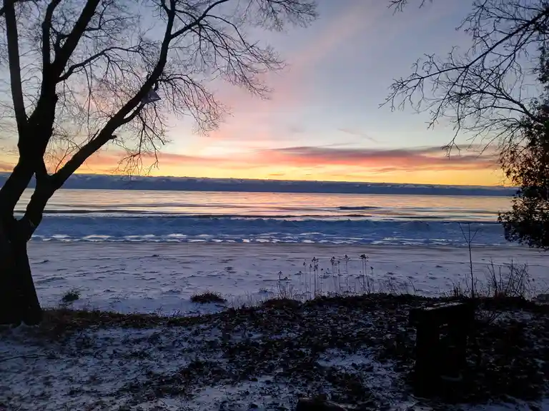 Winter's Arrival: The Ice is Finally Forming