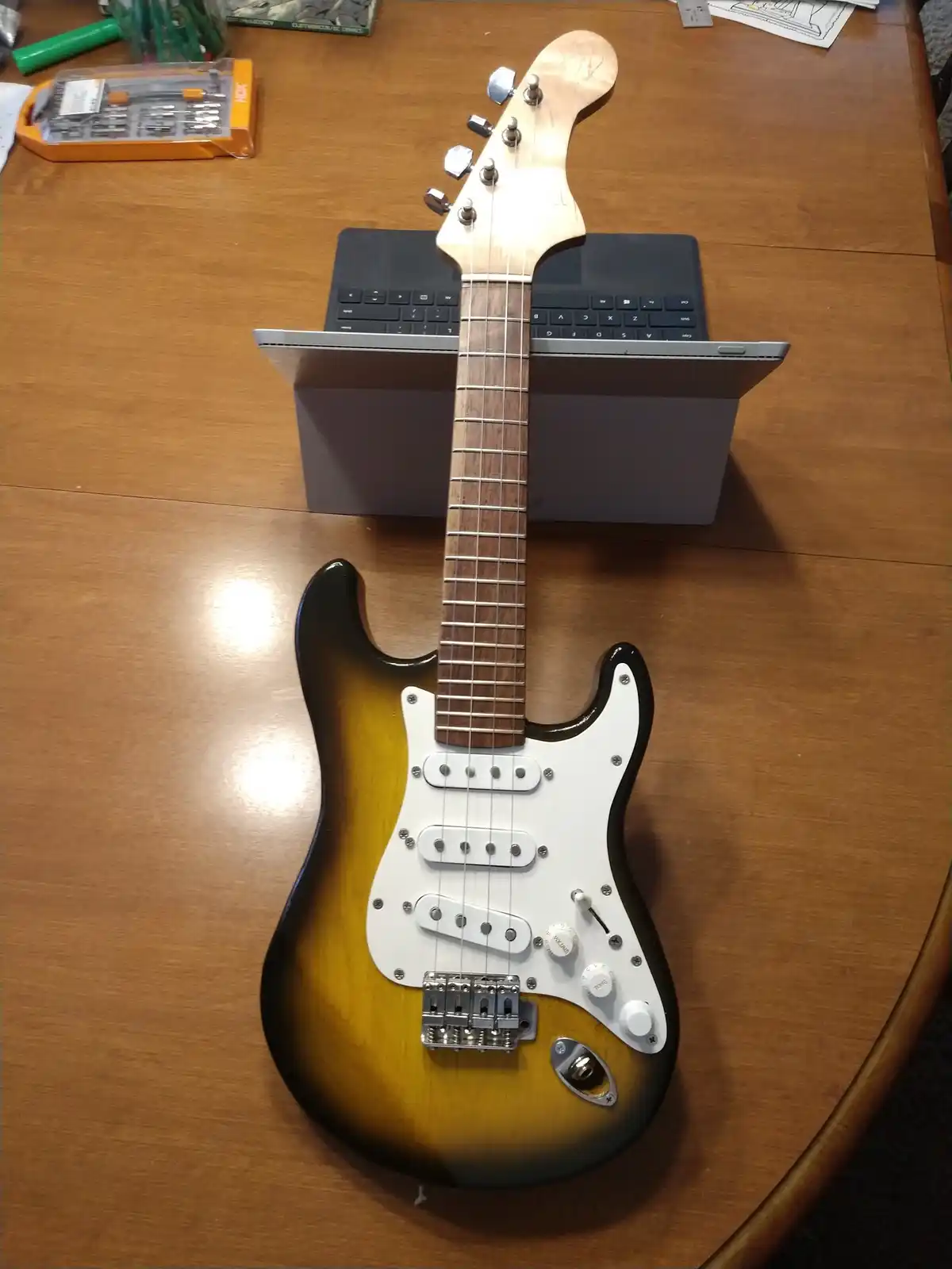 Crafting My Own Strat-o-Lele: Progress Photos Inside!