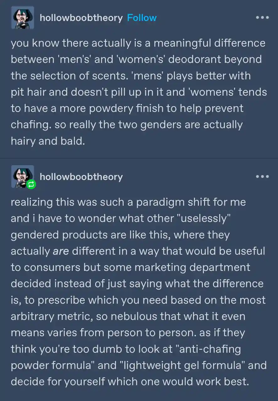 Men's vs. Women's Deodorant: The Great Difference Revealed