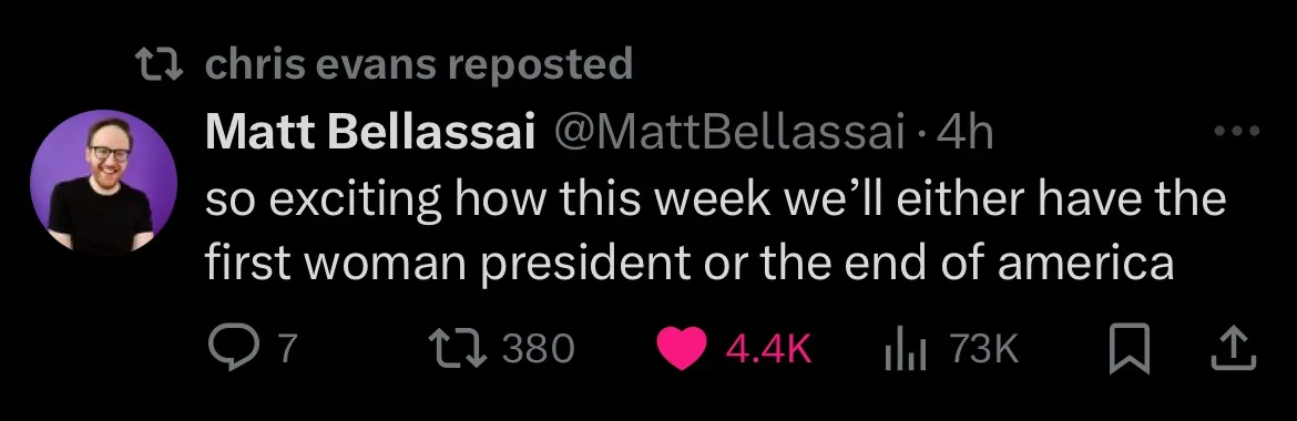 The tension is real in this moment