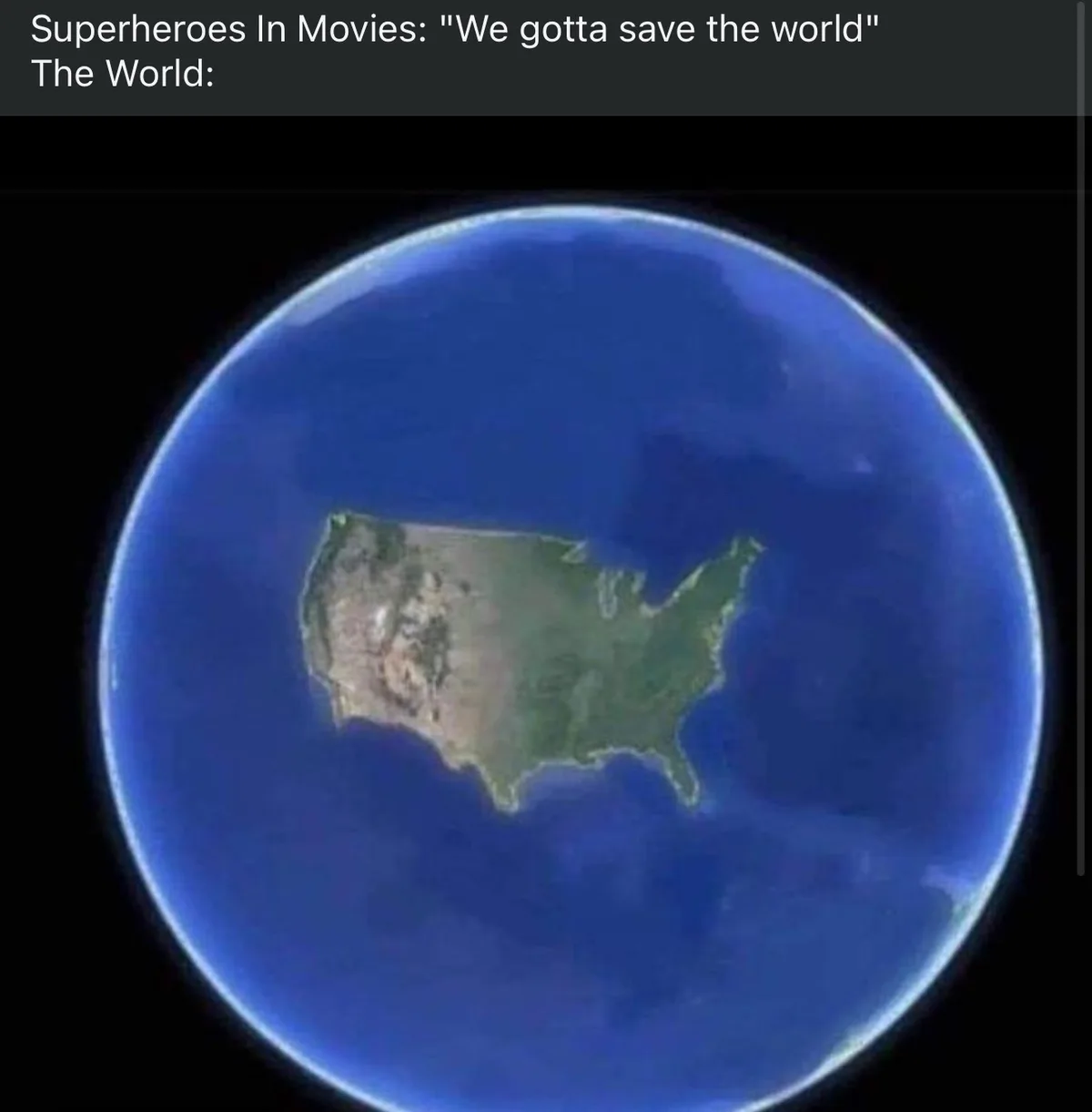 I have to admit... he does have a valid point.