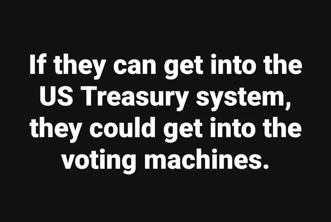 The image is a solid black background with large, white, sans-serif text centered. The text reads: 'If they can get into the…