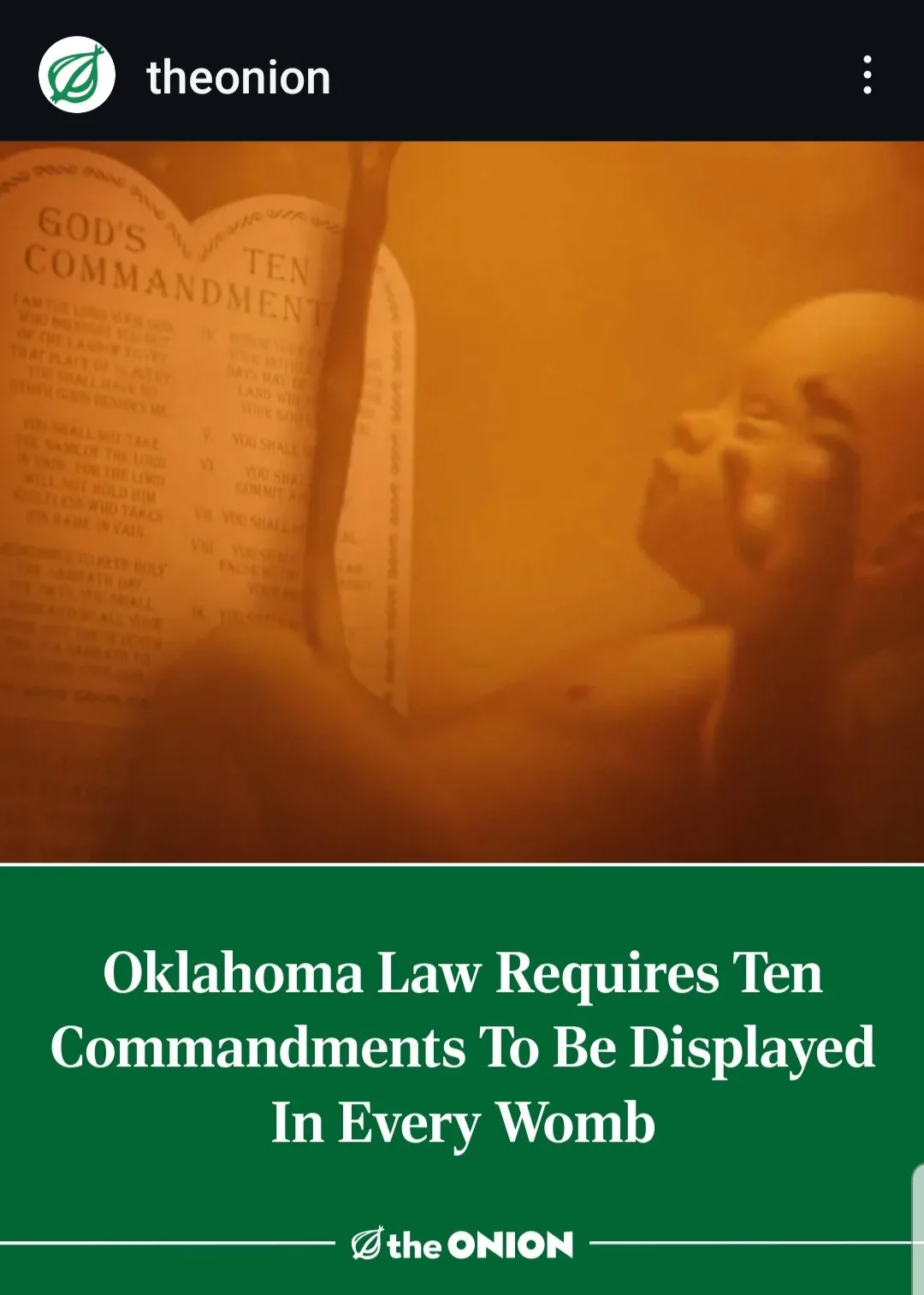 You got me again, Onion... Classic!