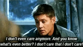 I Honestly Couldn't Care Less
