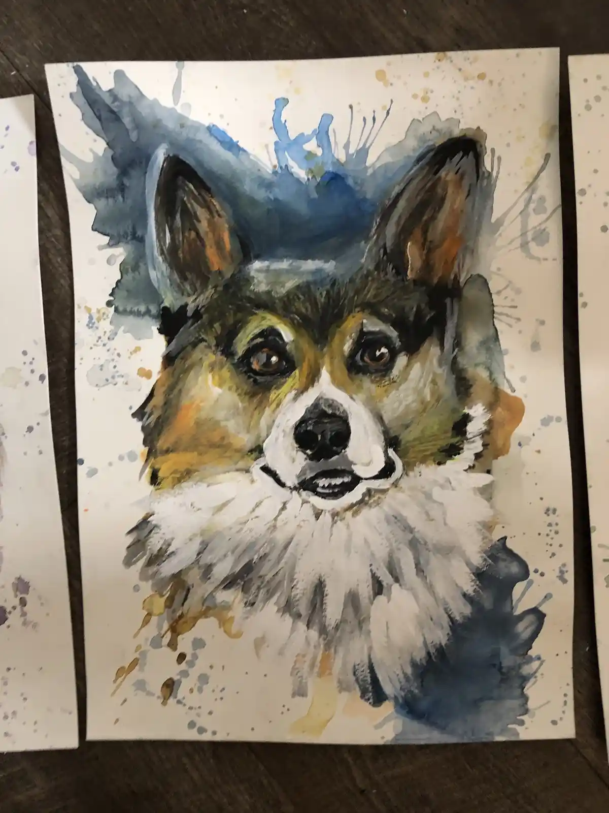 Finally got the chance to draw a corgi!
