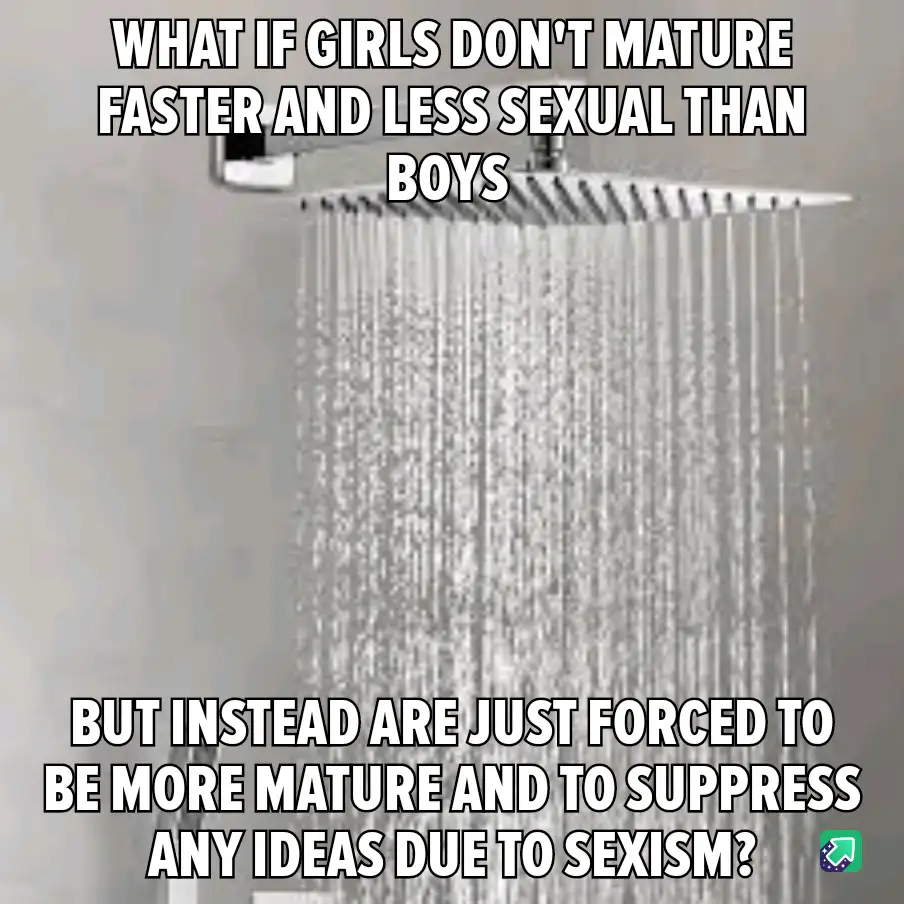 A Profound Shower Thought