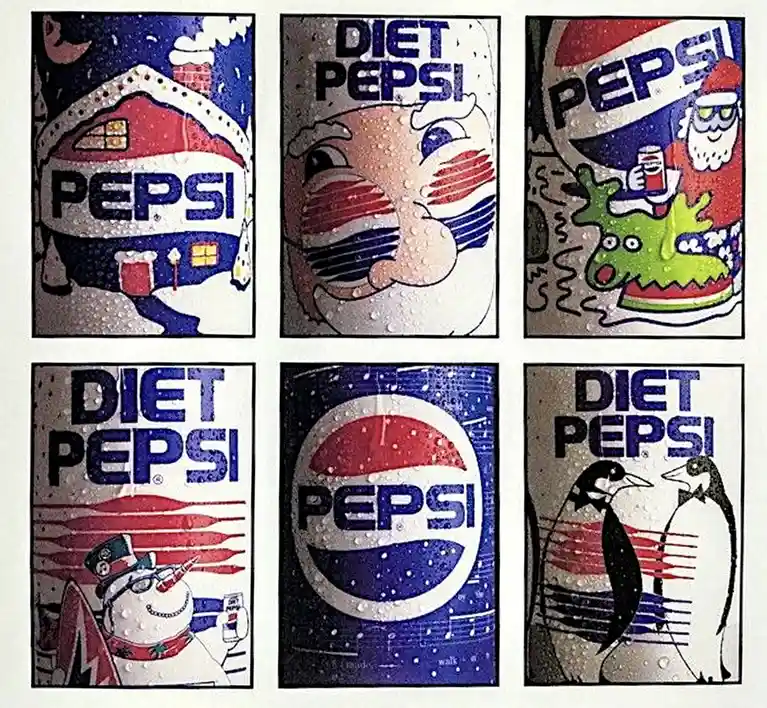 Throwback to the 1990 Pepsi Winter Cool Can Collection