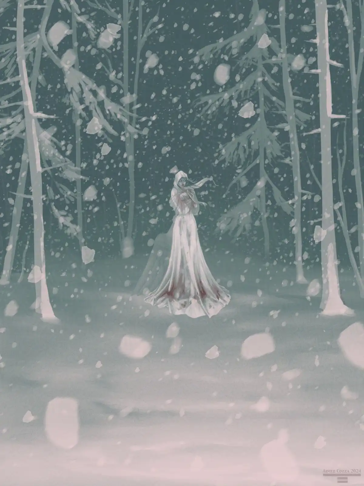 Introducing 'The Cold Woman': My Original Artwork