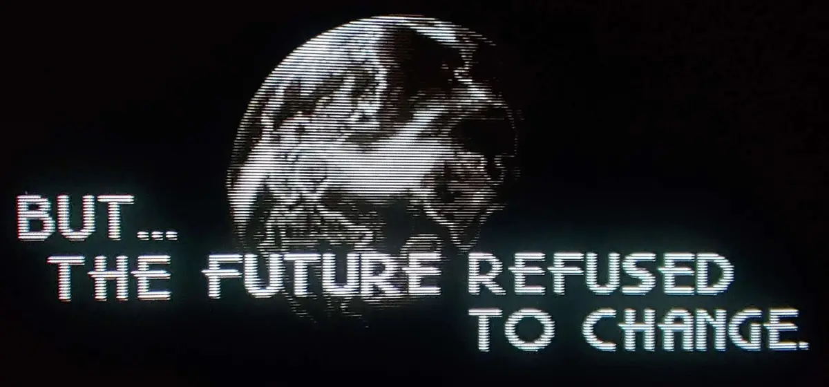 The future just won't budge.