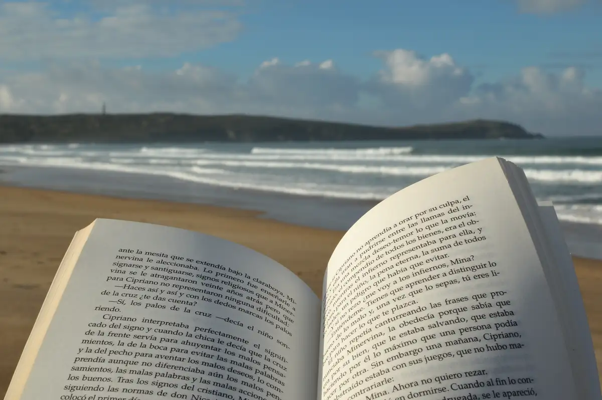 Enjoying a Good Book on the Beach