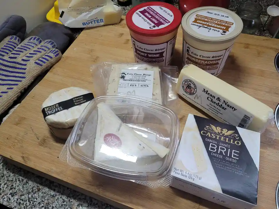 My Epic Cheese Collection from Home