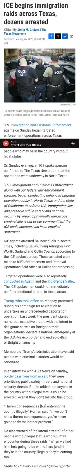 ICE Raid Alert: Let's Organize and Cite Together