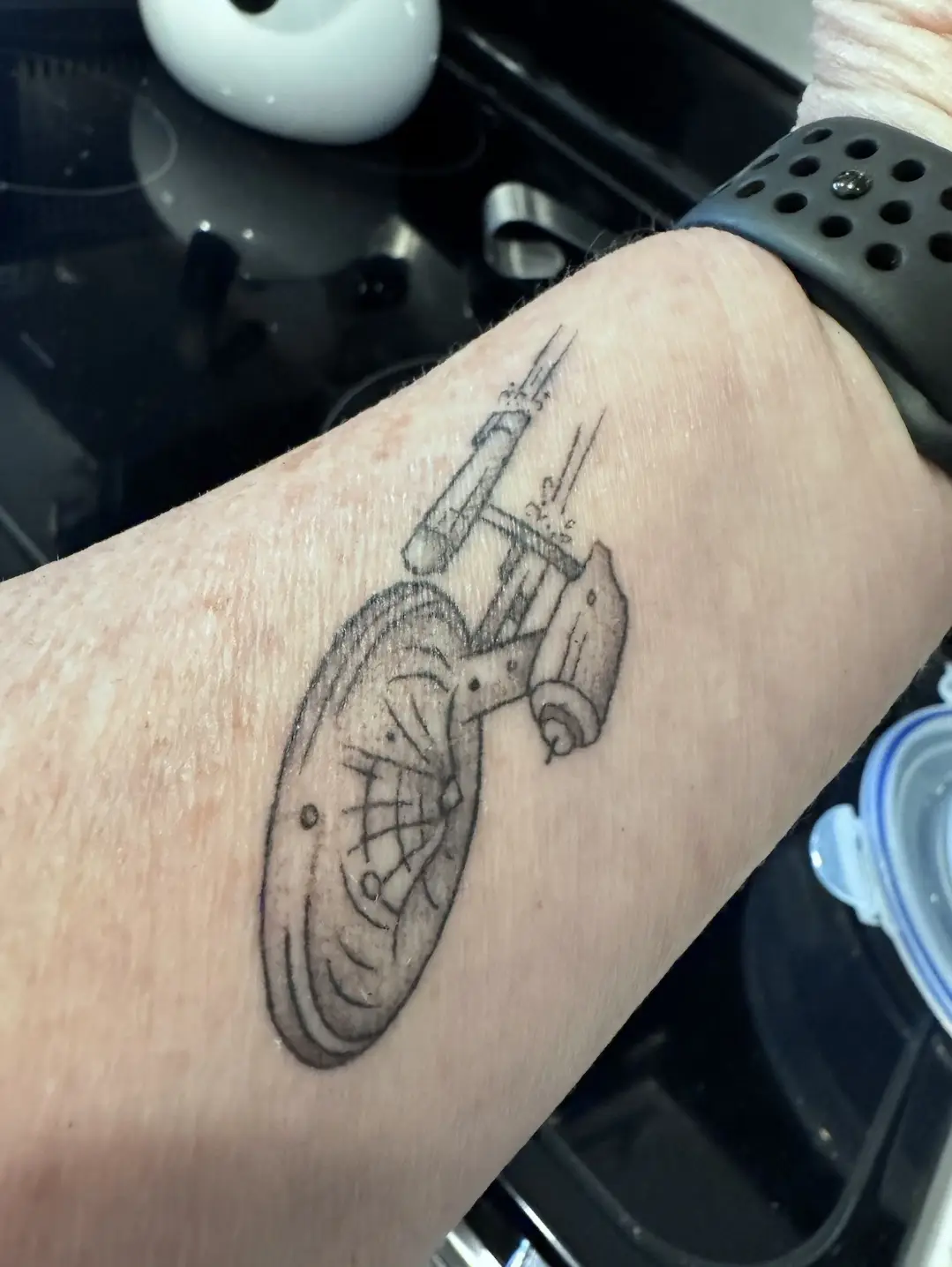 Check Out My Friend's Fresh New Tattoo!