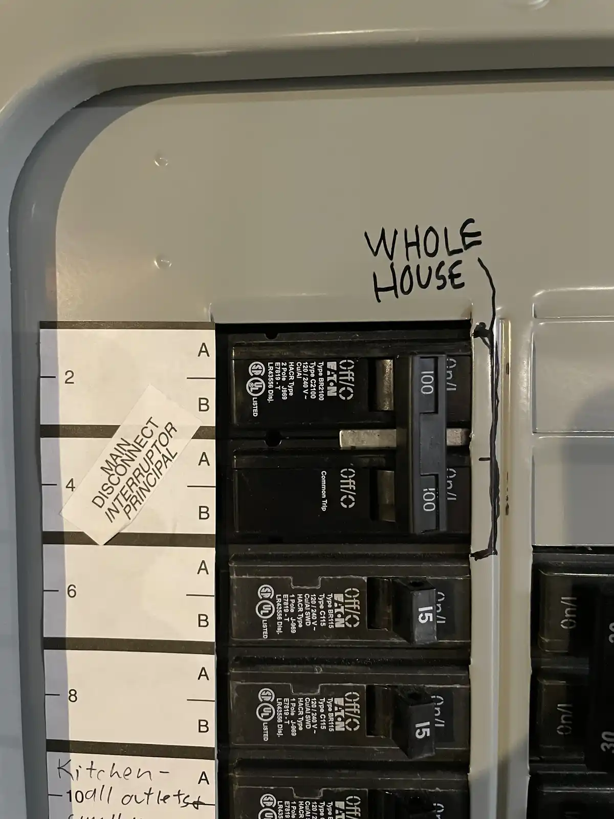 A Glimpse into My Electrical Service Setup