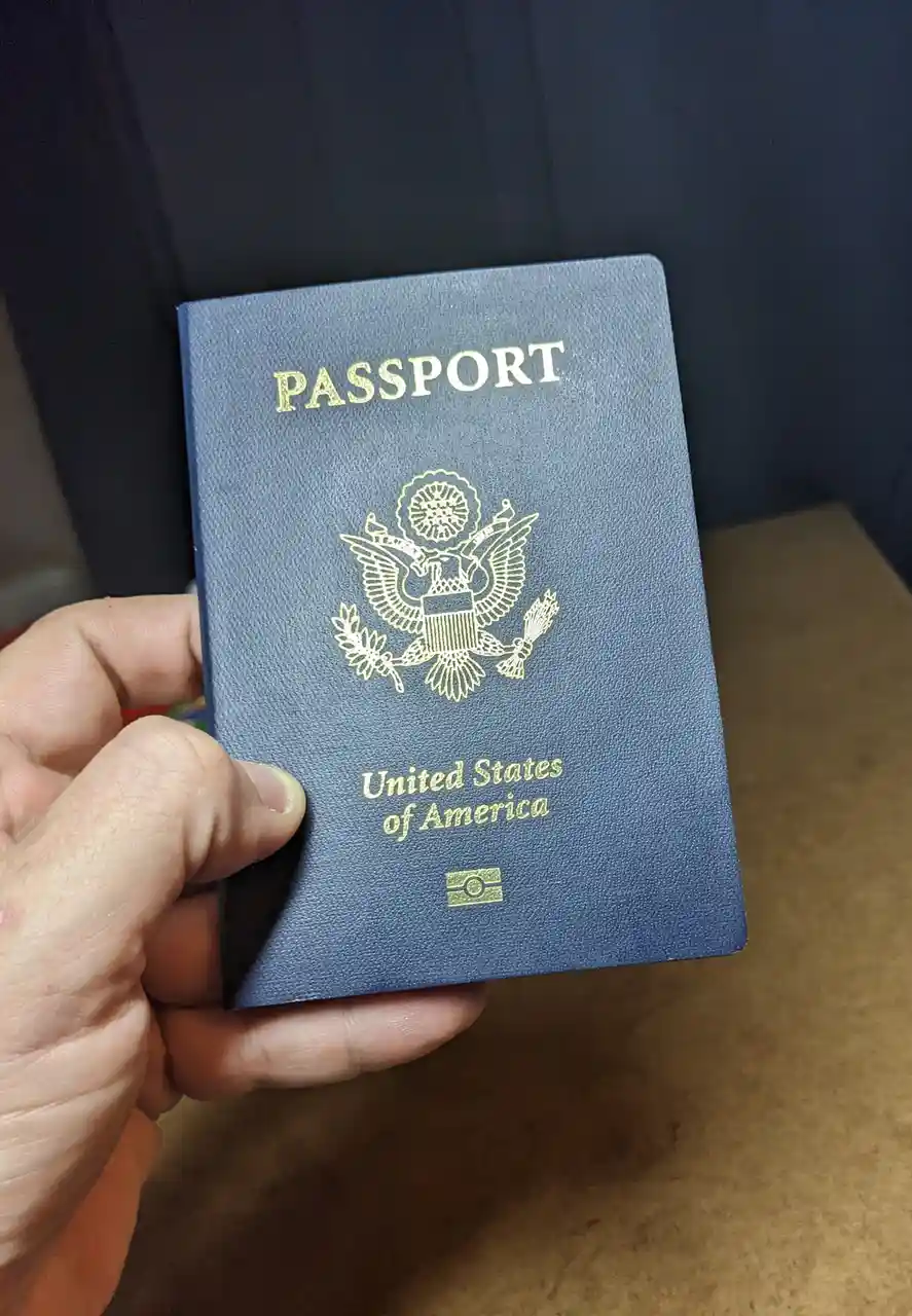 Guess what? My passport finally arrived!