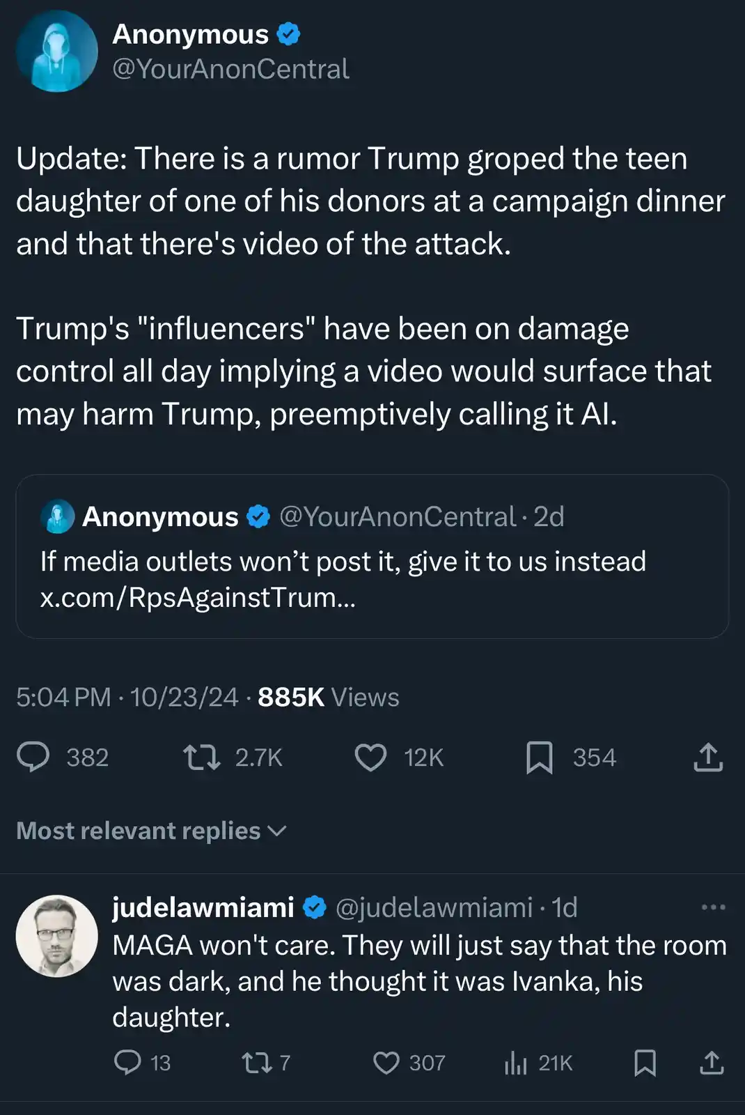 Something's brewing with Anonymous