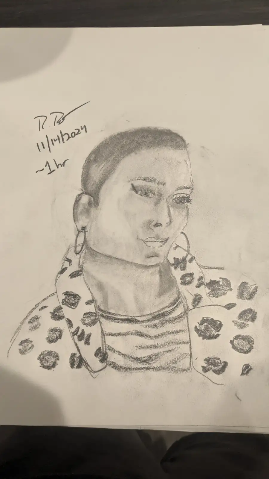 Daily Portrait Challenge: Day 9 of 60
