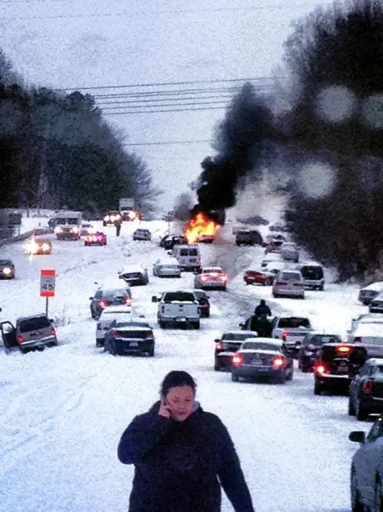 When North Carolina Gets Hit by Snow