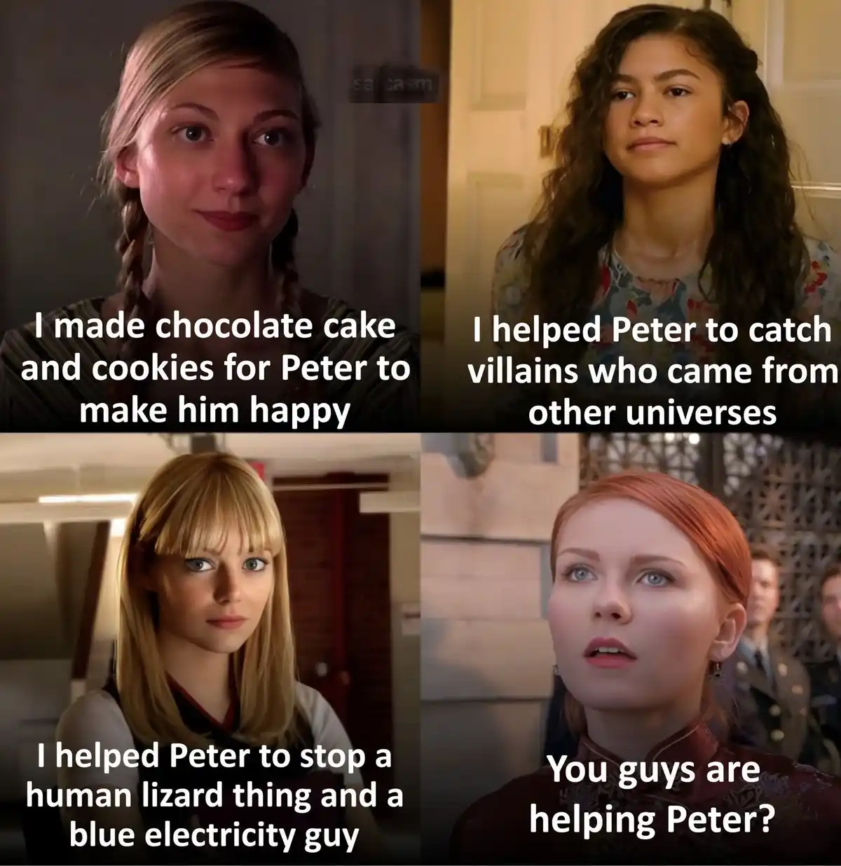 We all know who truly captured Peter's heart, don't we?