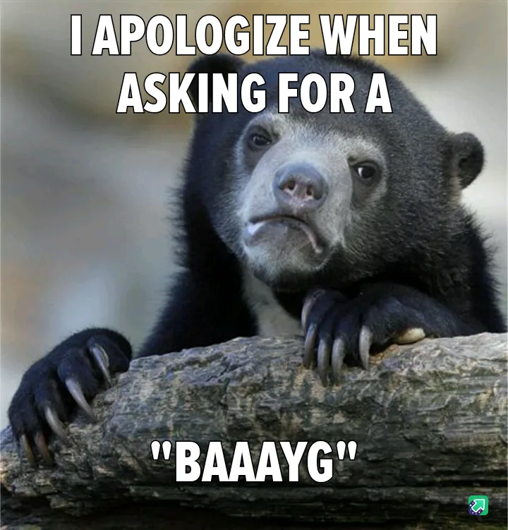 Apologies in advance...