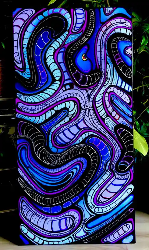 Exploring Creativity with Membrain: Ink, Acrylic, and Aerosol