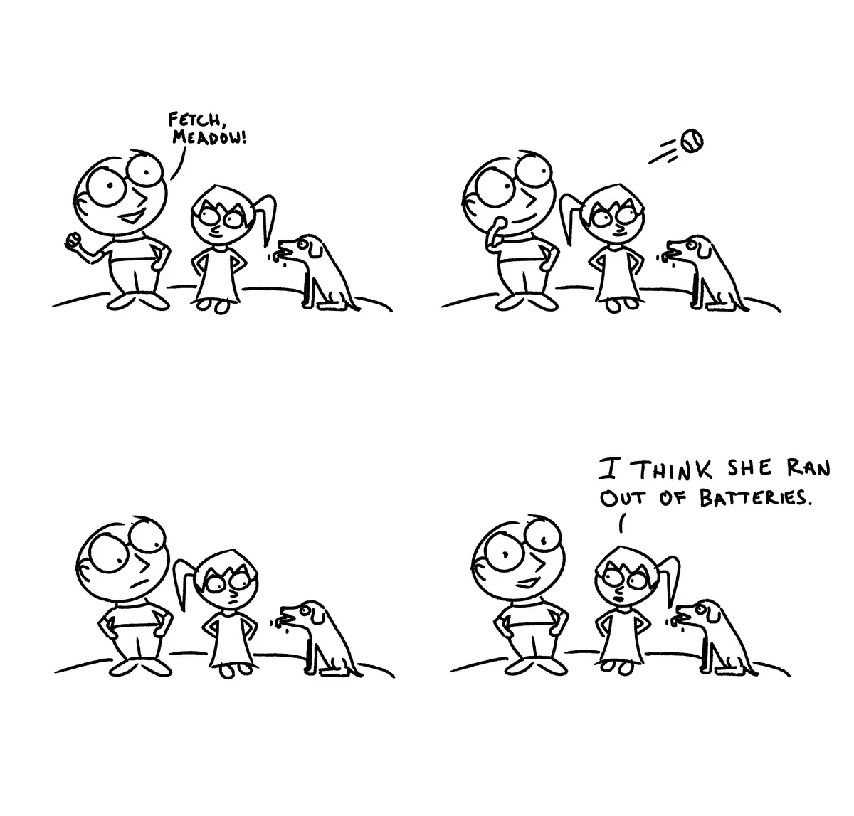 A Hilarious Moment My Daughter Shared - Fetch [OC]