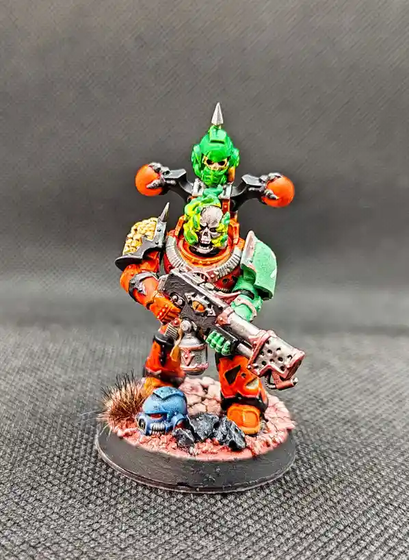 Behold My Completed Chaos Space Marine!