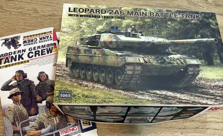 Crafting the 1/35 Scale Leopard 2A6 MBT: A Modeler's Journey