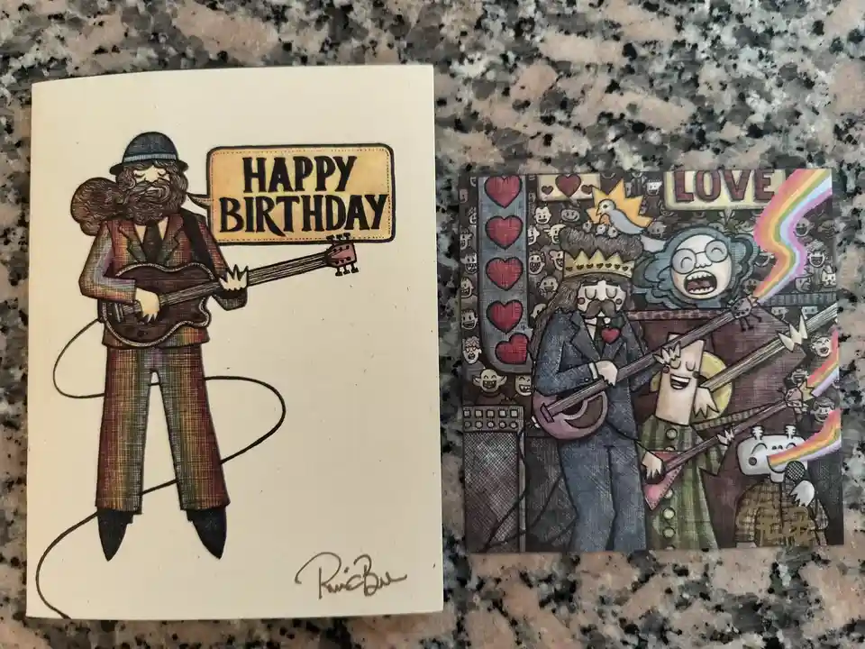 Received an Amazing Birthday Card from @PatricBates!