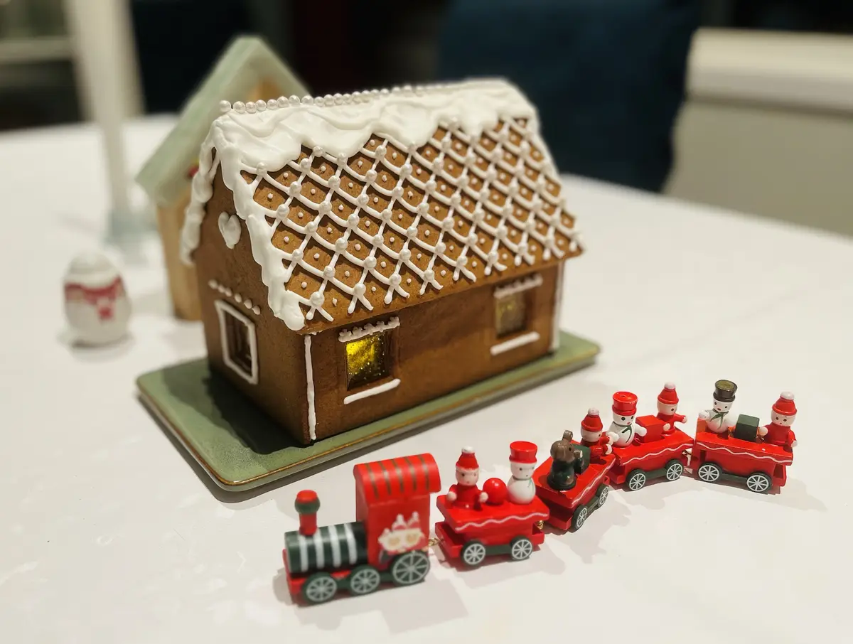 Gingerbread house magic!