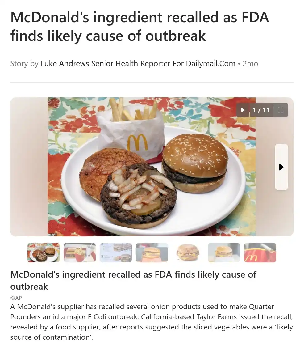 Avoid McDonald's at All Costs!