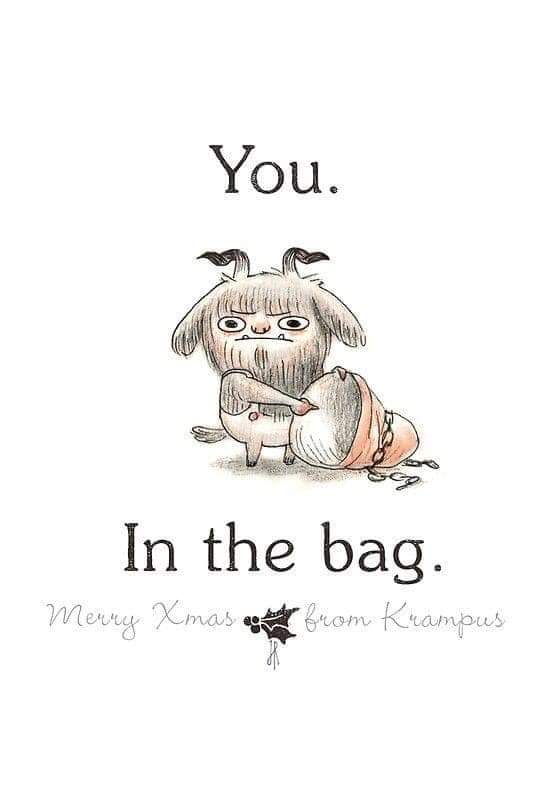 Wishing everyone a joyful Krampusnacht!