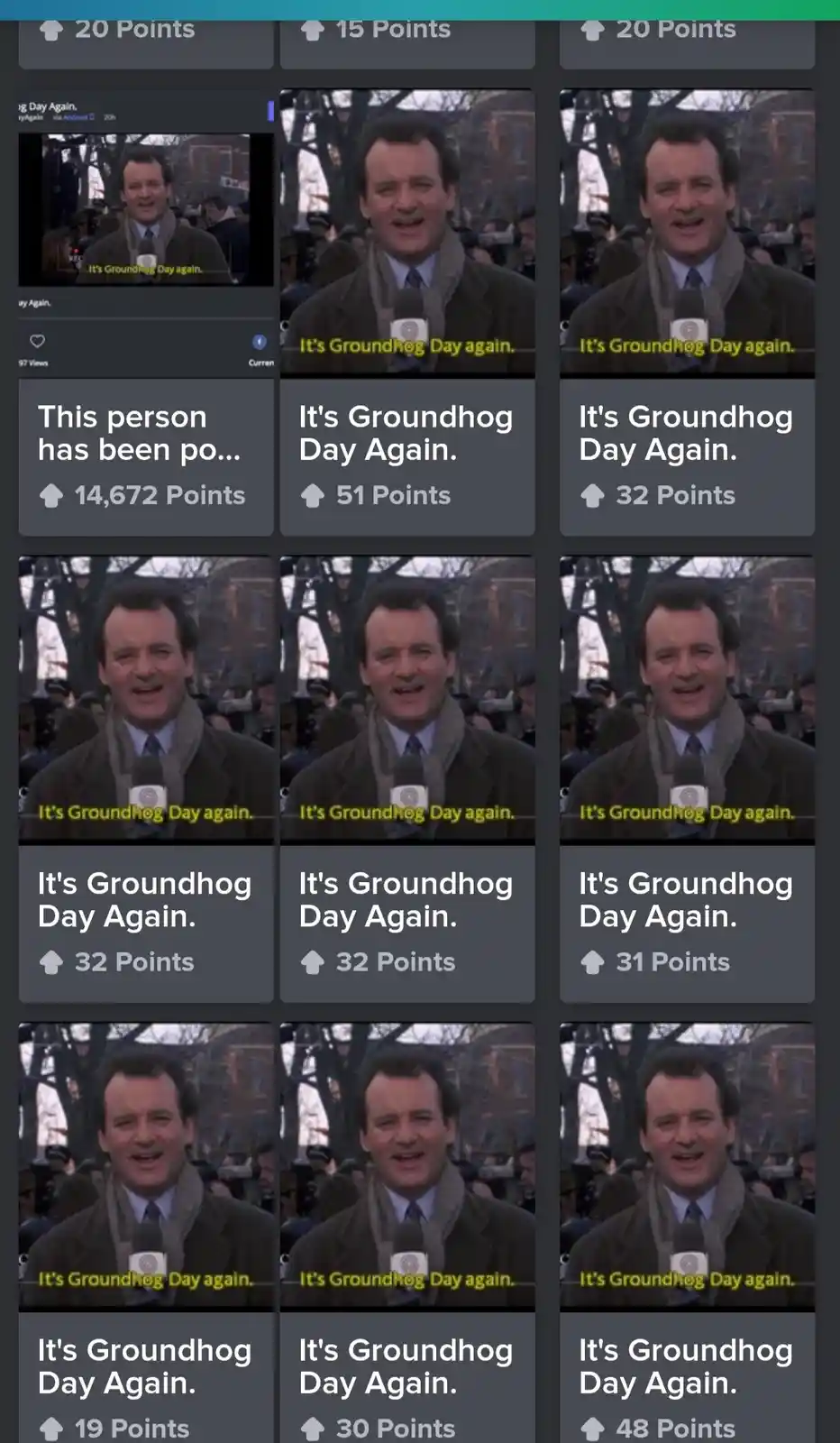 Guess What? It's Groundhog Day Again!