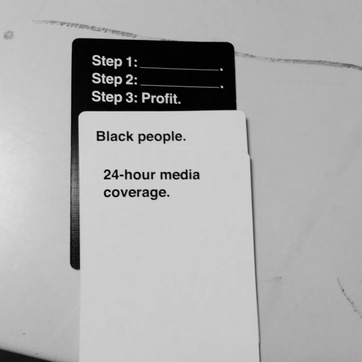 Cards Against Humanity Just Got Real Today!