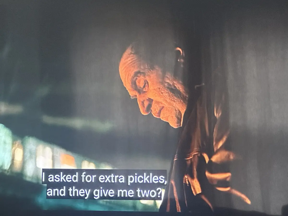That moment when I request extra pickles and hope for the best