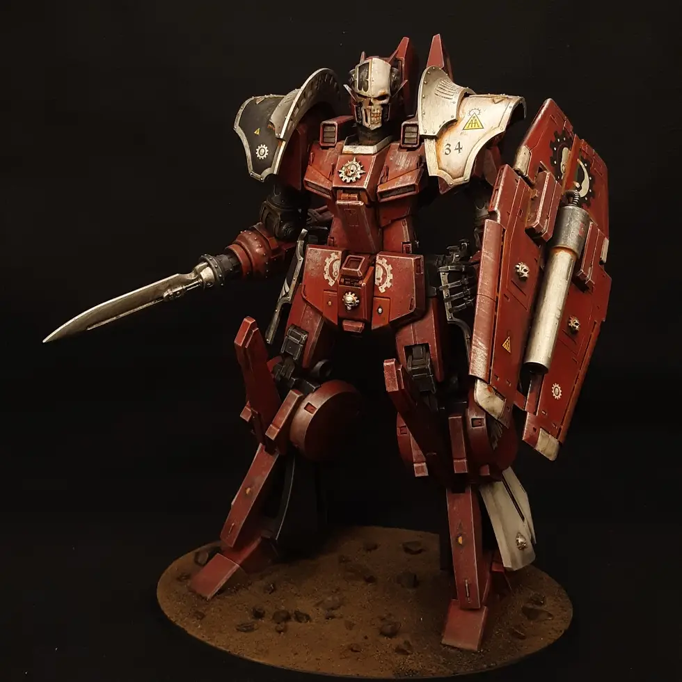 Gundam Hybrid: The Imperial Knight Lancer Proxy