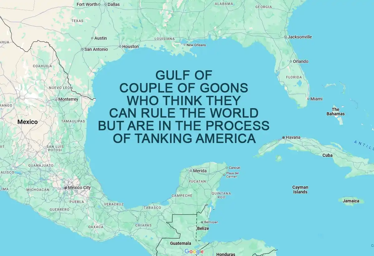 A map of the Gulf of Mexico and surrounding areas, including parts of the United States, Mexico, and the Caribbean, overlaid…