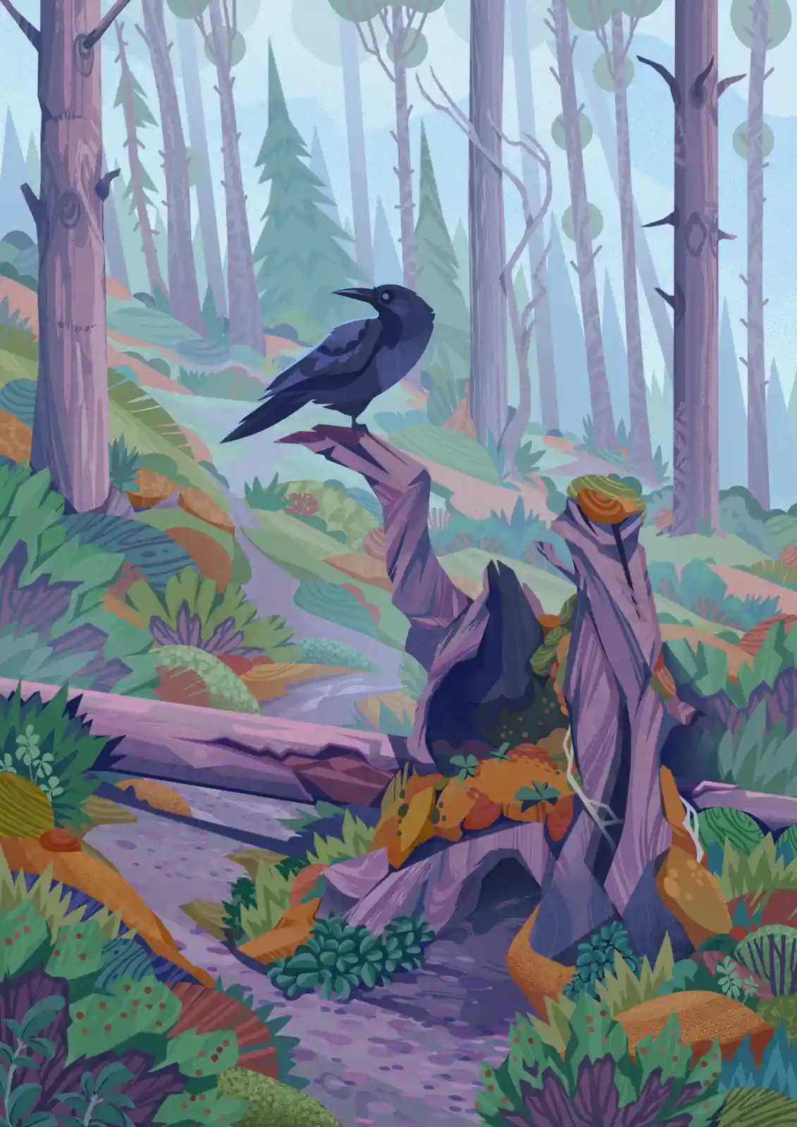 Check out my latest artwork: The Crow
