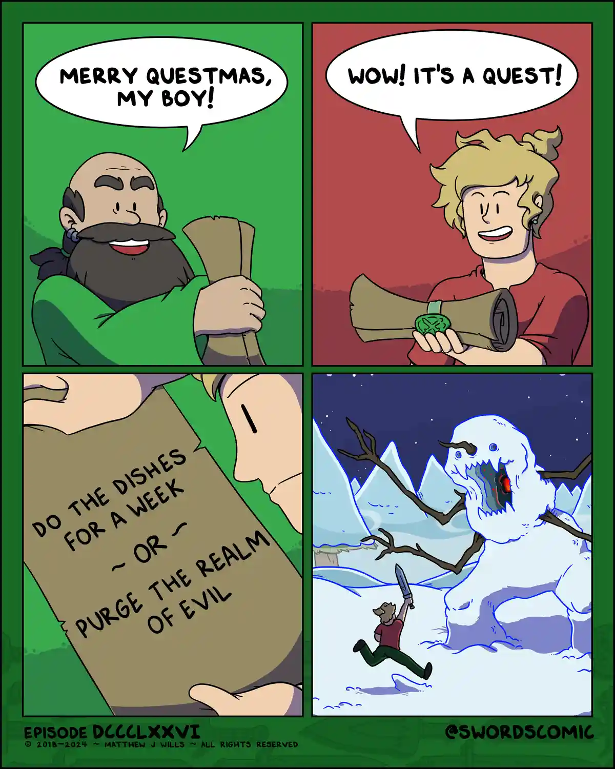 Wishing Everyone a Merry Questmas!