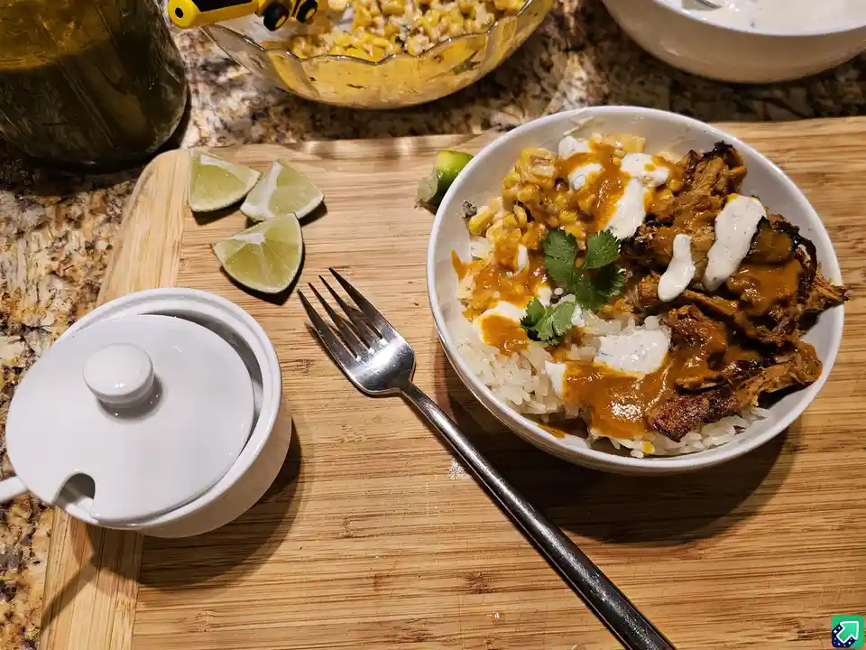 Indulging in a Carnitas Bowl: No Regrets Here!