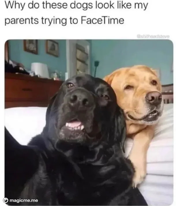 Mom? Is that you, Dad?