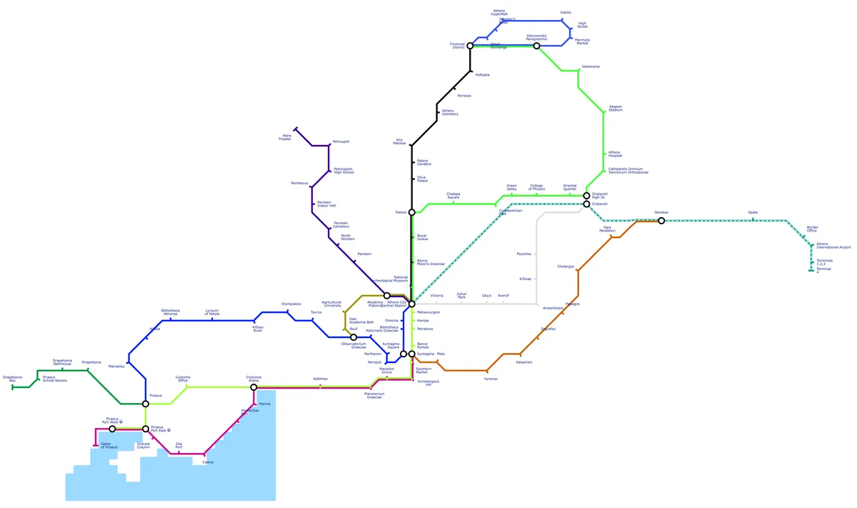 Exploring the Roman Metro System.
