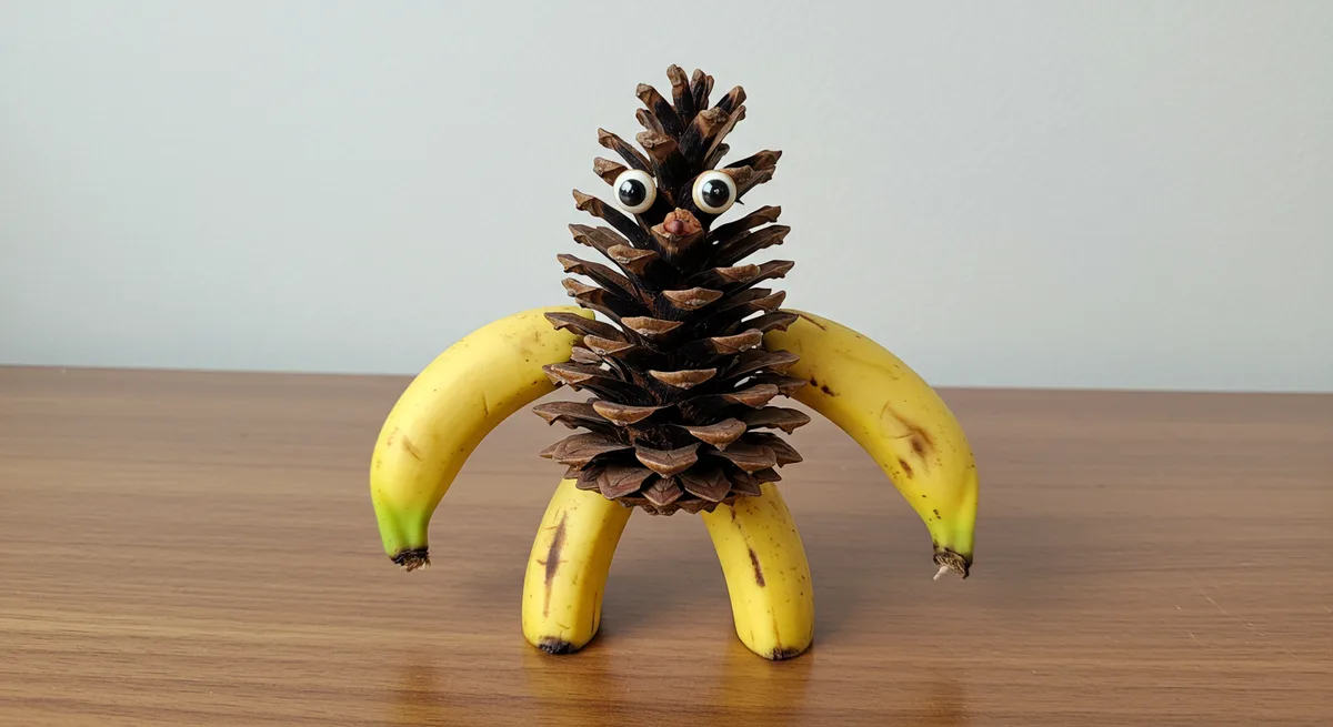 Just in time for Pinecone Man's arrival!