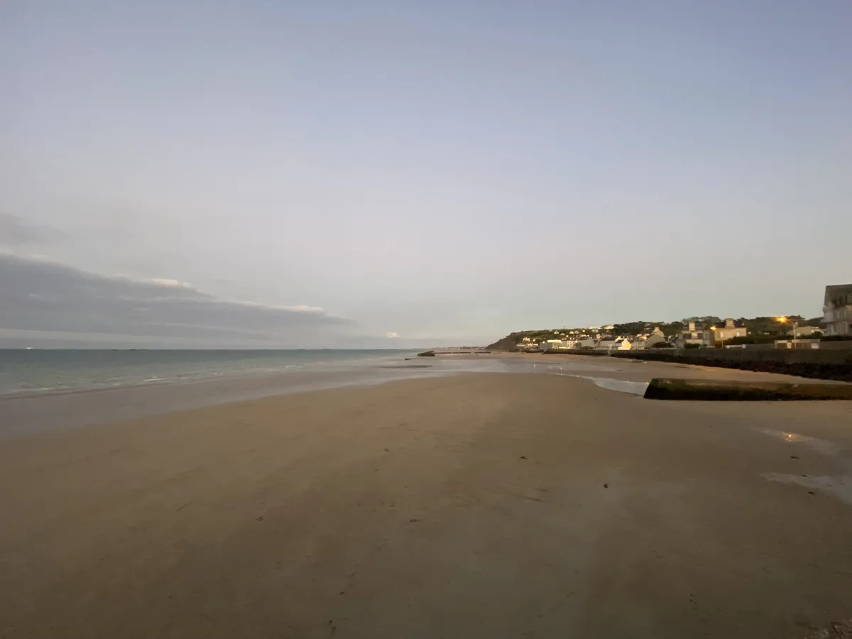 A Beautiful Day on the Normandy Coast