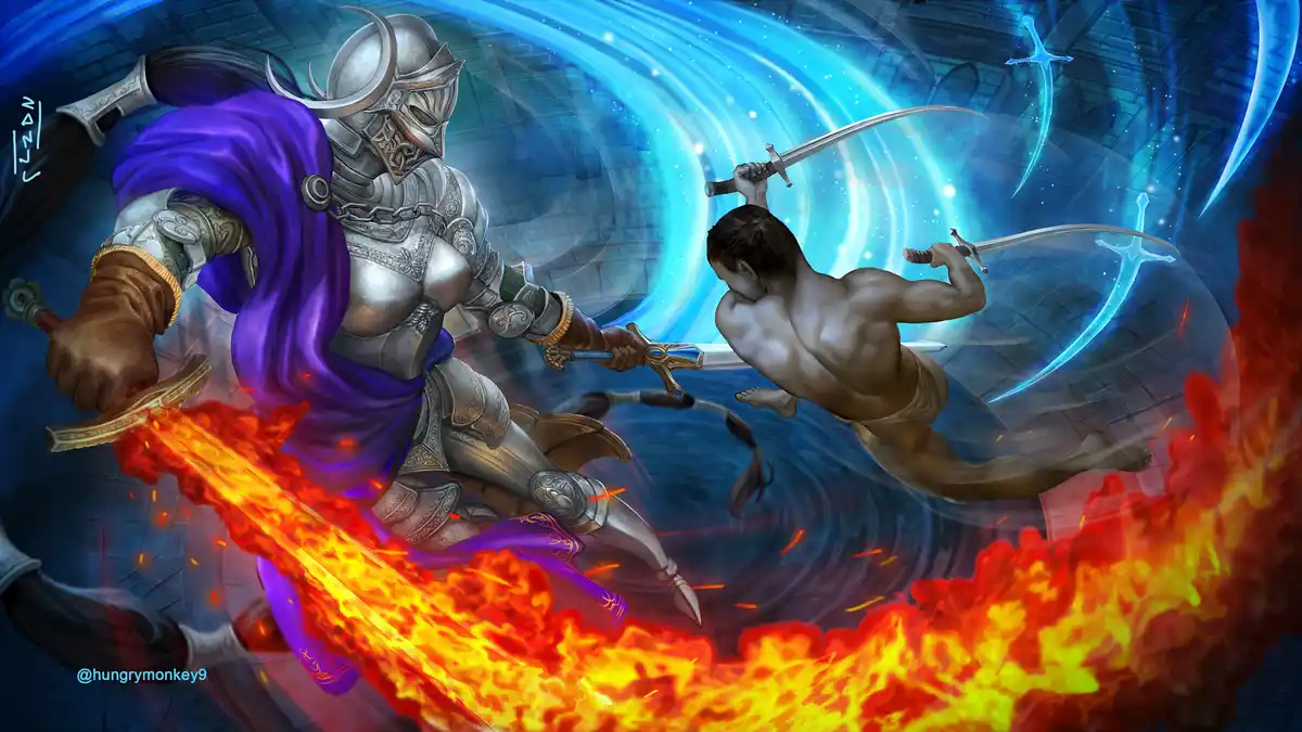 Epic Rellana Fan Art Inspired by Elden Ring