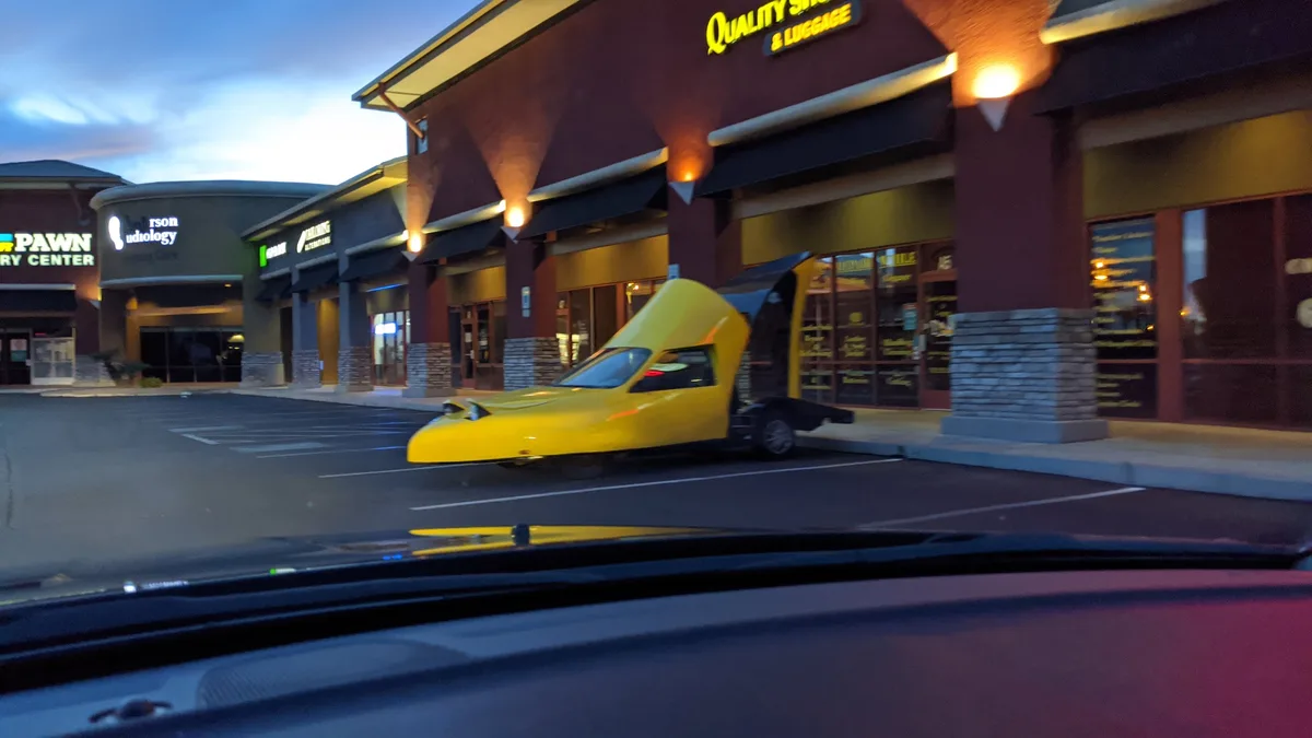 The Unusual Shoe Car