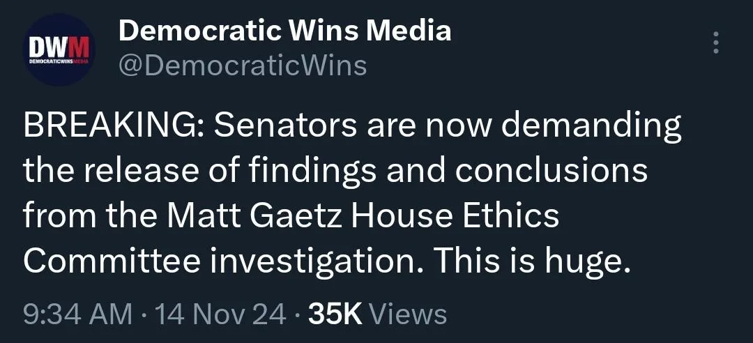 Wishing you all the best with that, Matt!