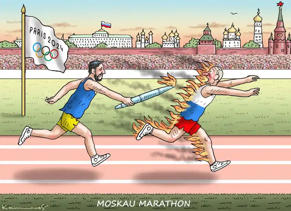 A satirical take on Putin